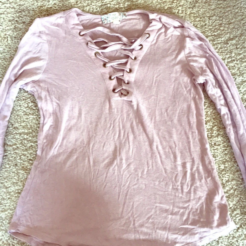 Pastel Pink Long Sleeve